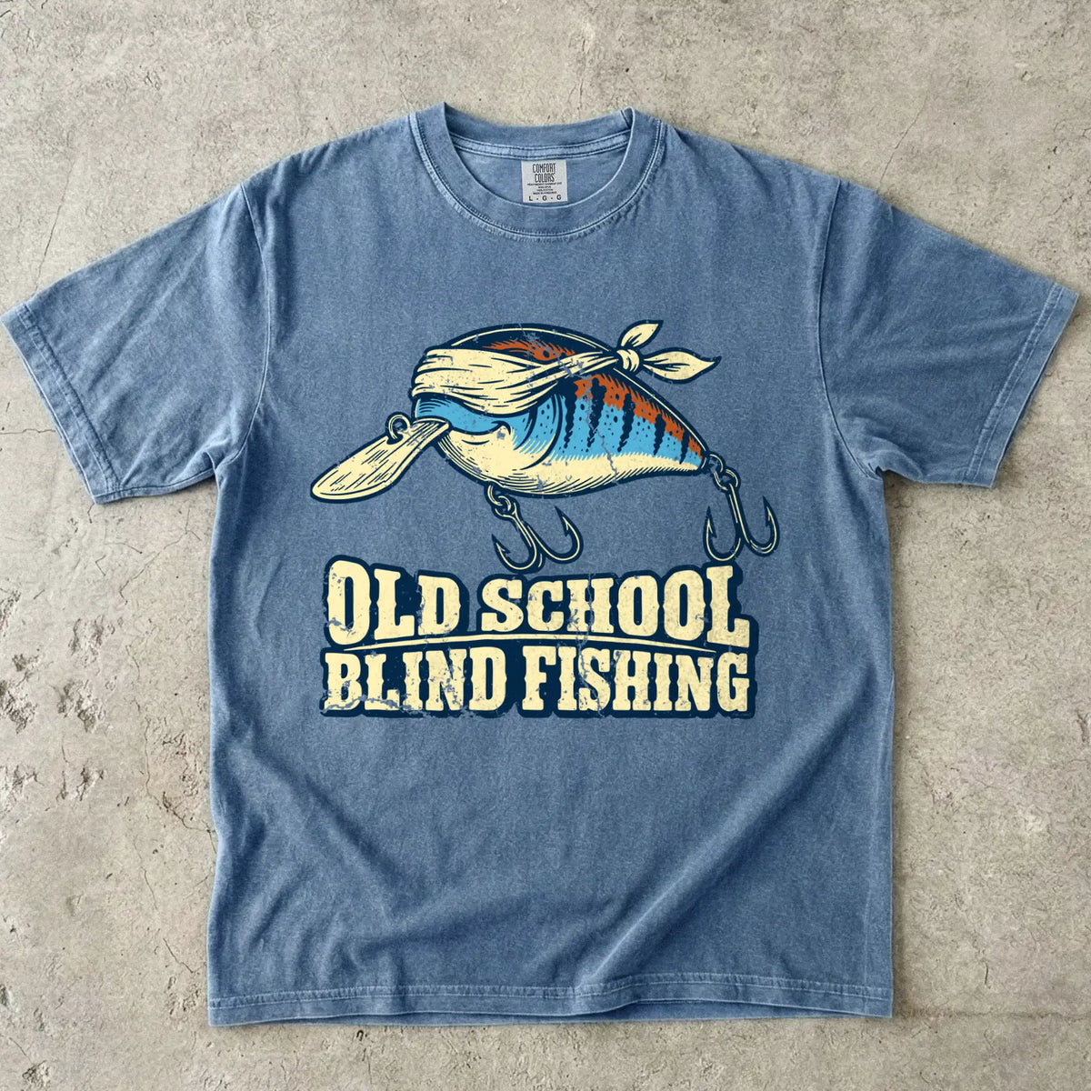 Old School Blind Fishing T-Shirt
