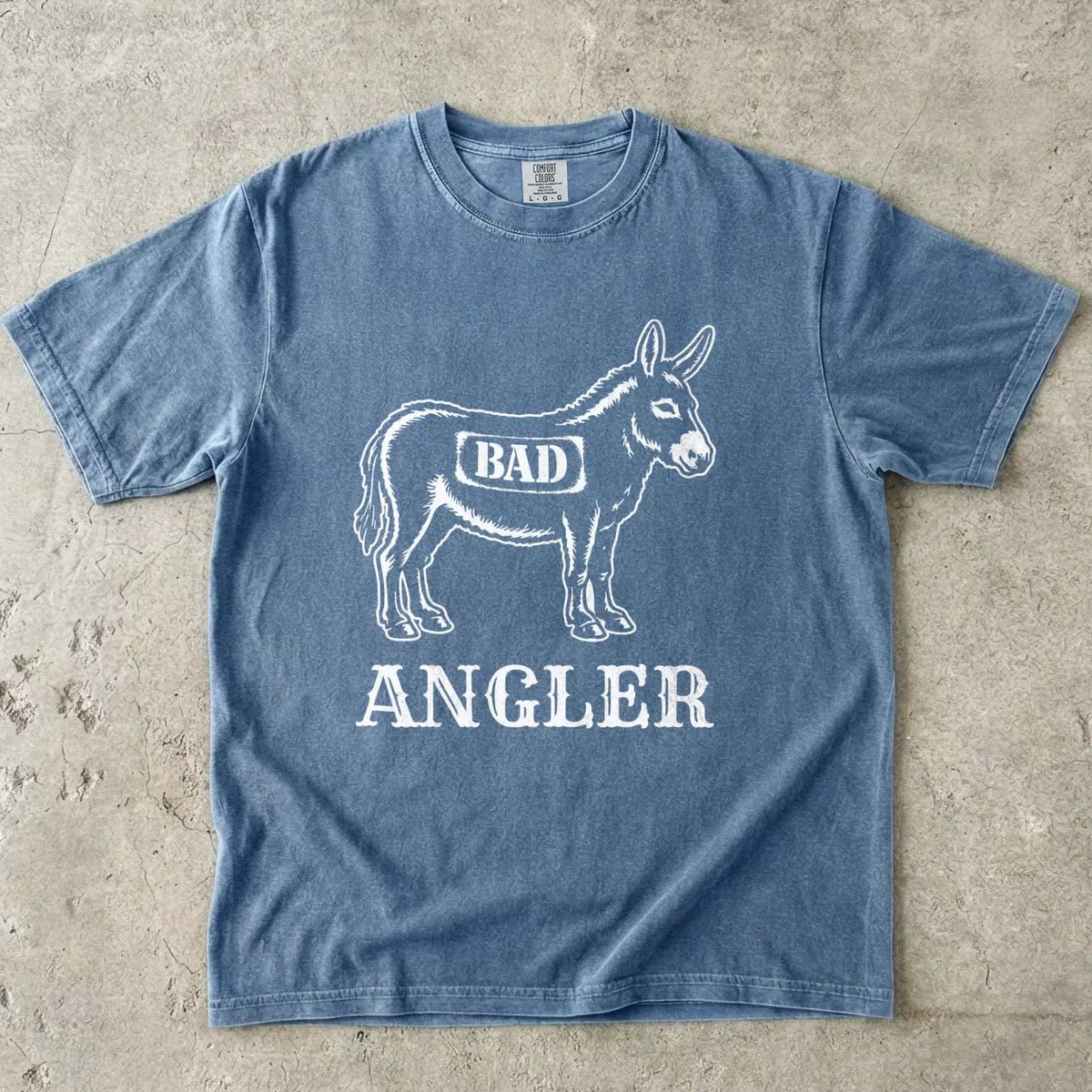 Blue Jean, Bad Ass Angler Tee – fish-room