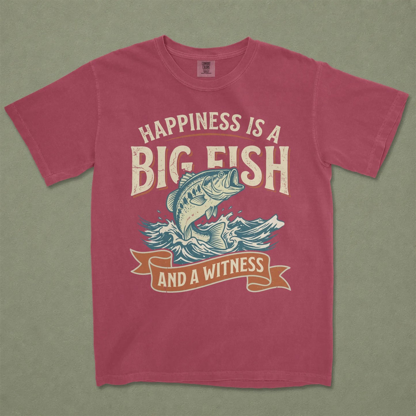 Happiness Is A Big Fish Tee