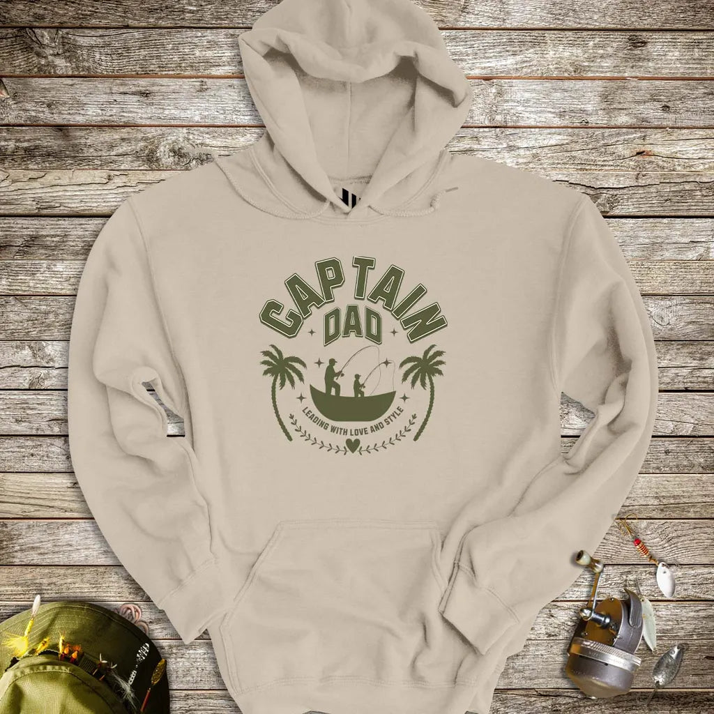 Captain Dad Hoodie - FISH - ROOM LLC