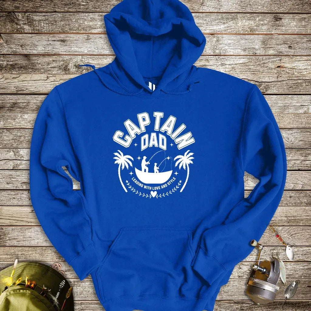Captain Dad Hoodie - FISH - ROOM LLC