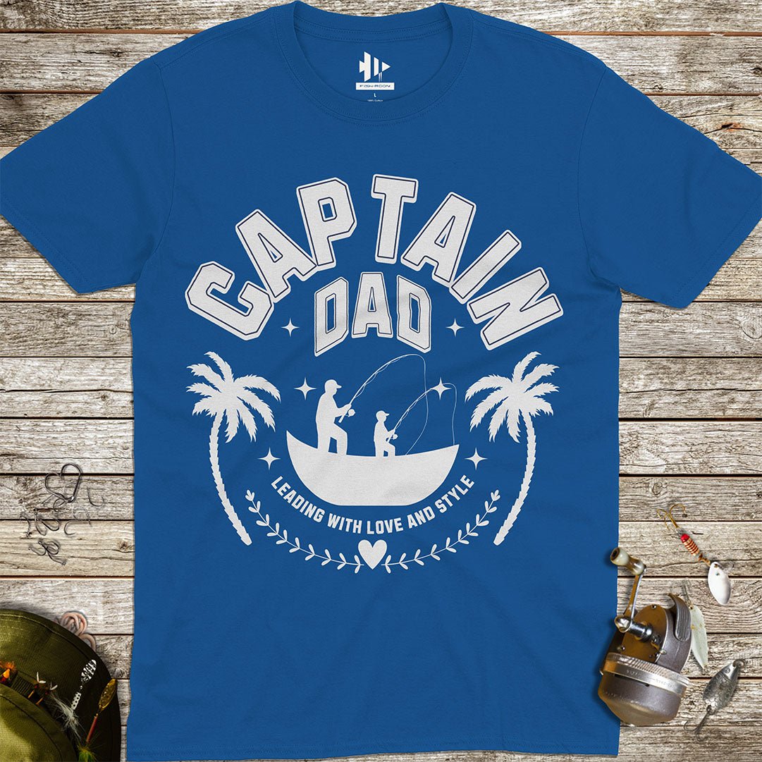 Captain Dad Tee - FISH - ROOM LLC