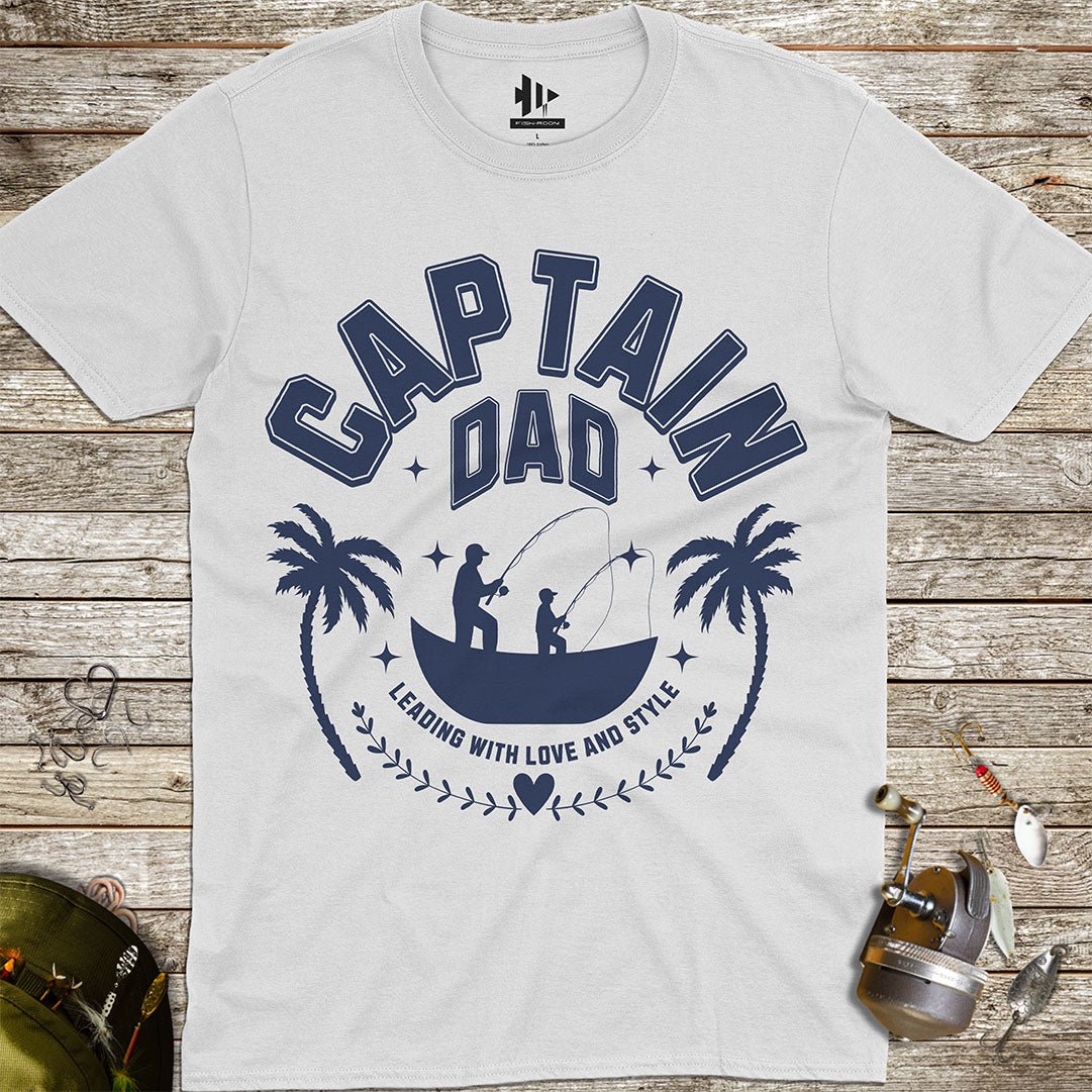 Captain Dad Tee - FISH - ROOM LLC