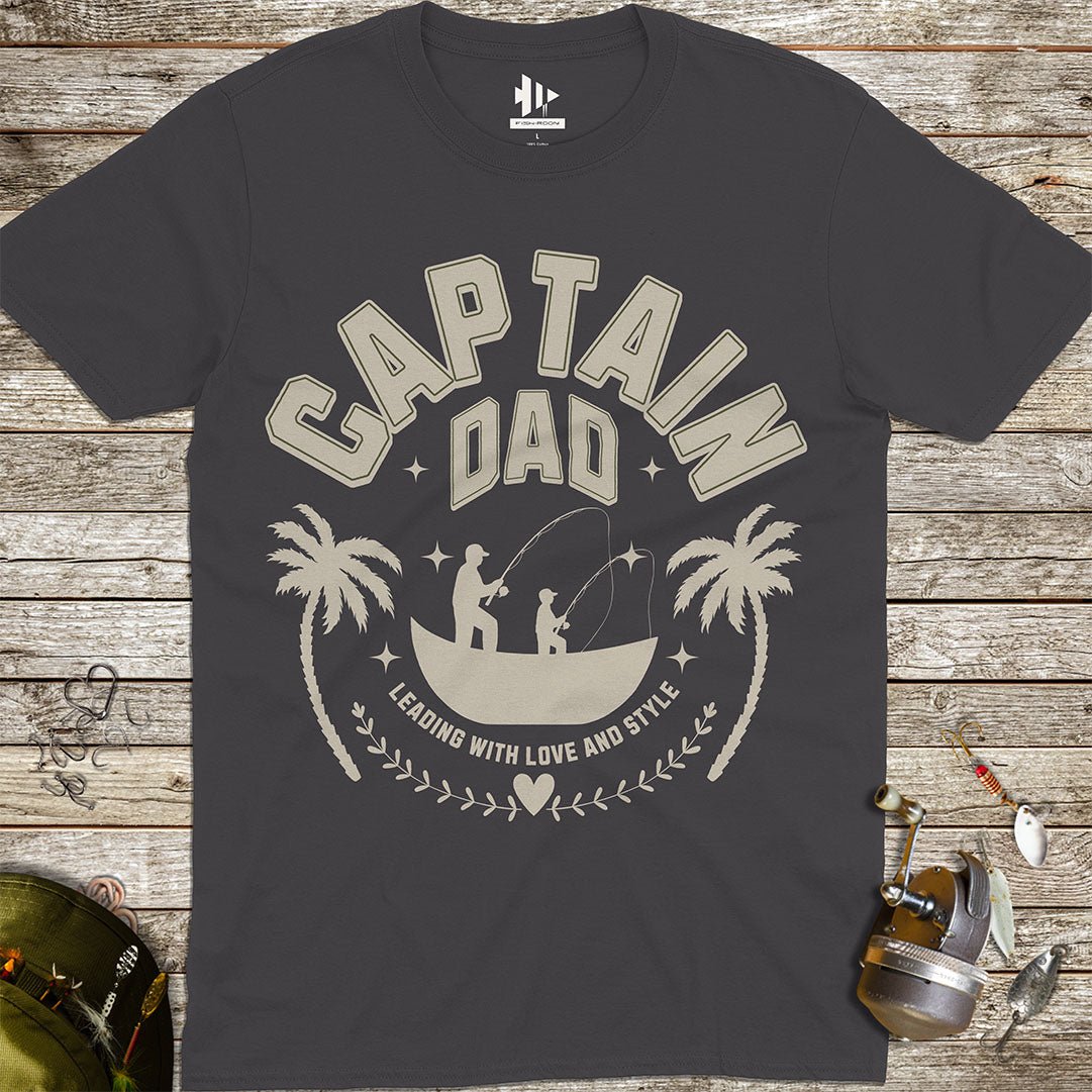 Captain Dad Tee - FISH - ROOM LLC