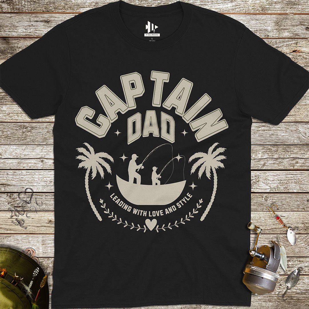 Captain Dad Tee - FISH - ROOM LLC