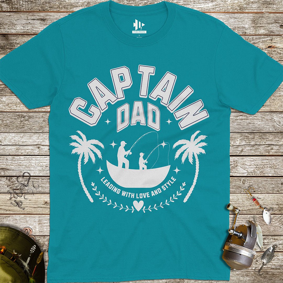 Captain Dad Tee - FISH - ROOM LLC