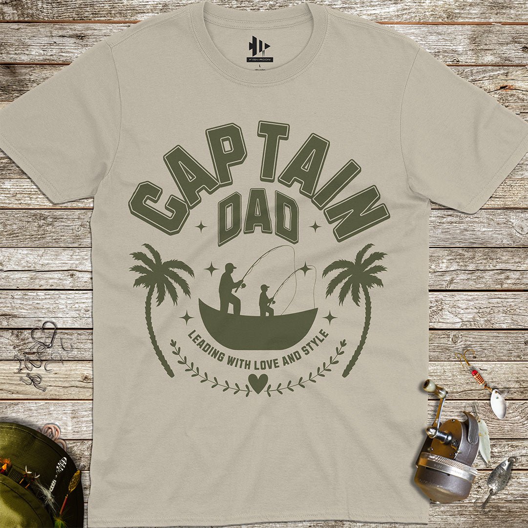 Captain Dad Tee - FISH - ROOM LLC