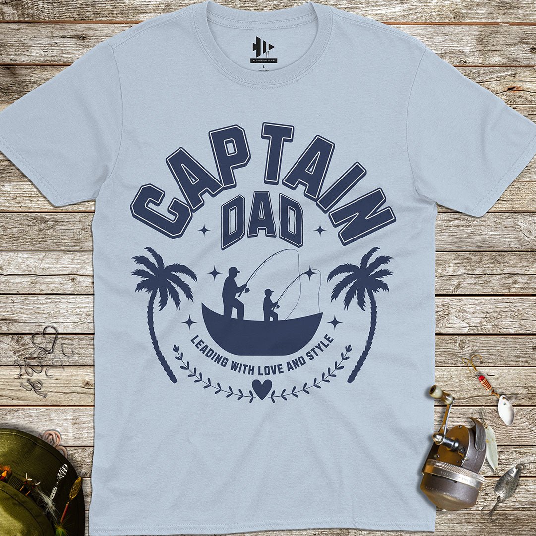 Captain Dad Tee - FISH - ROOM LLC