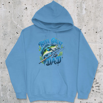 Carolina Blue, Reel Great Dad Hoodie – fish-room