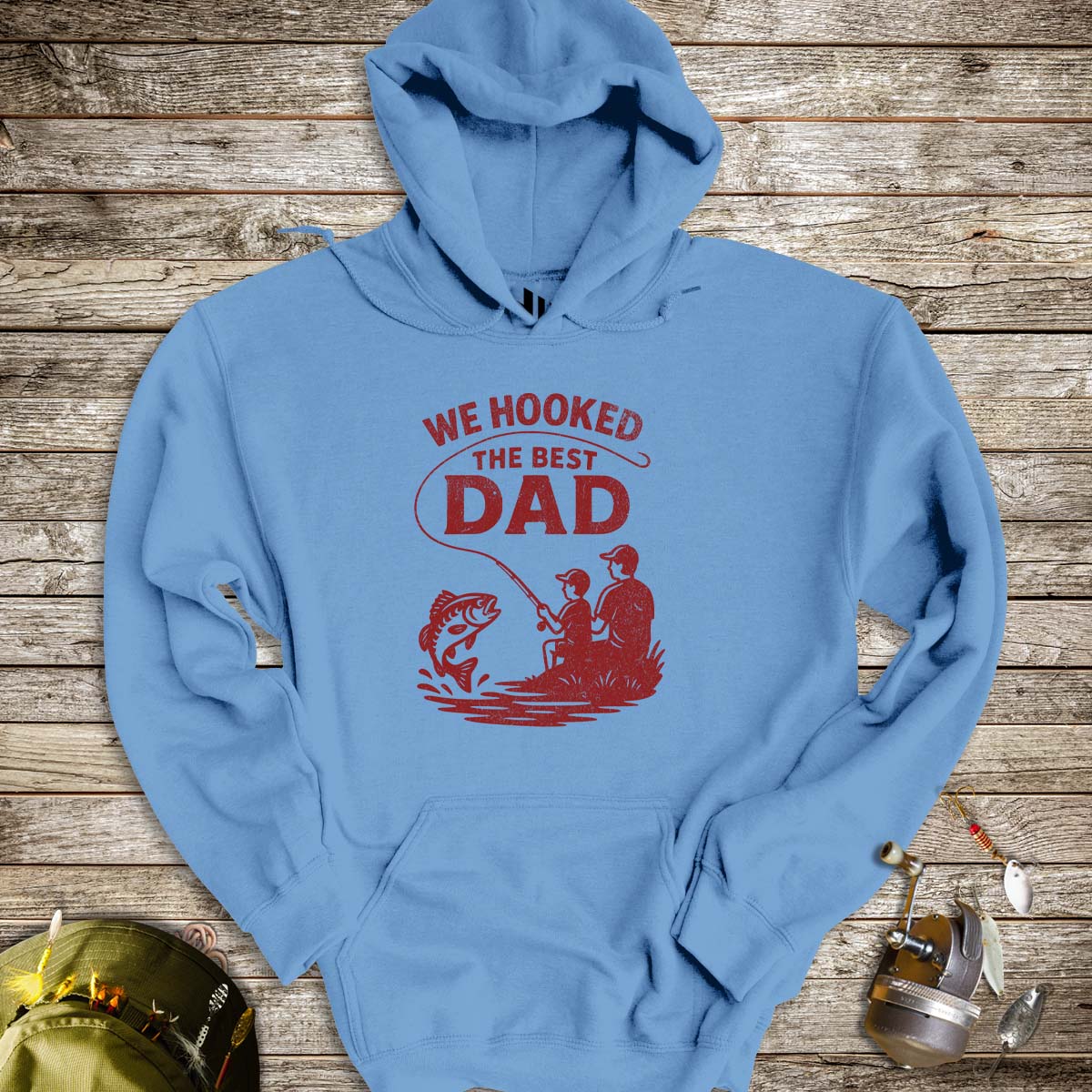 We Hooked the Best Dad Hoodie