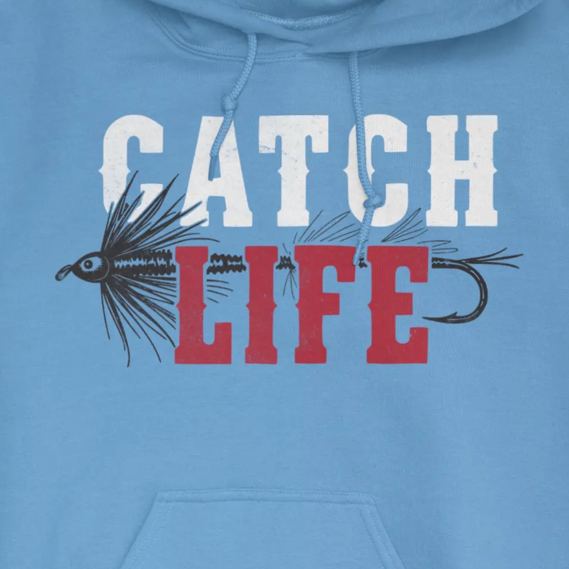 Carolina Blue, Catch Life Hoodie – fish-room
