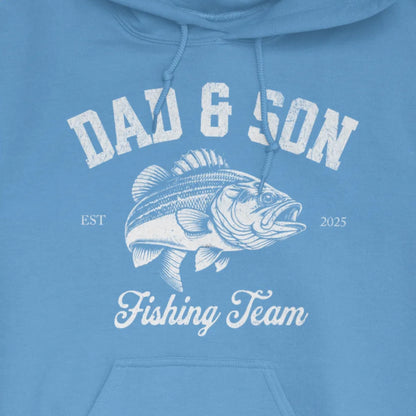 Carolina Blue, Dad & Son Fishing Team Hoodie – fish-room