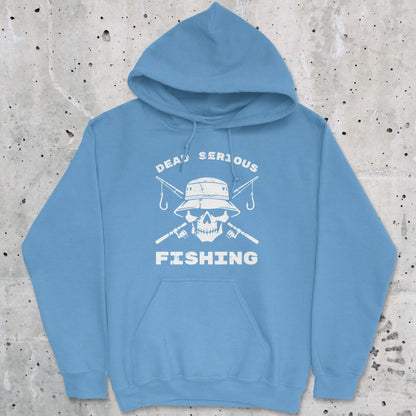 Carolina Blue, Dead Serious Fishing Hoodie – fish-room