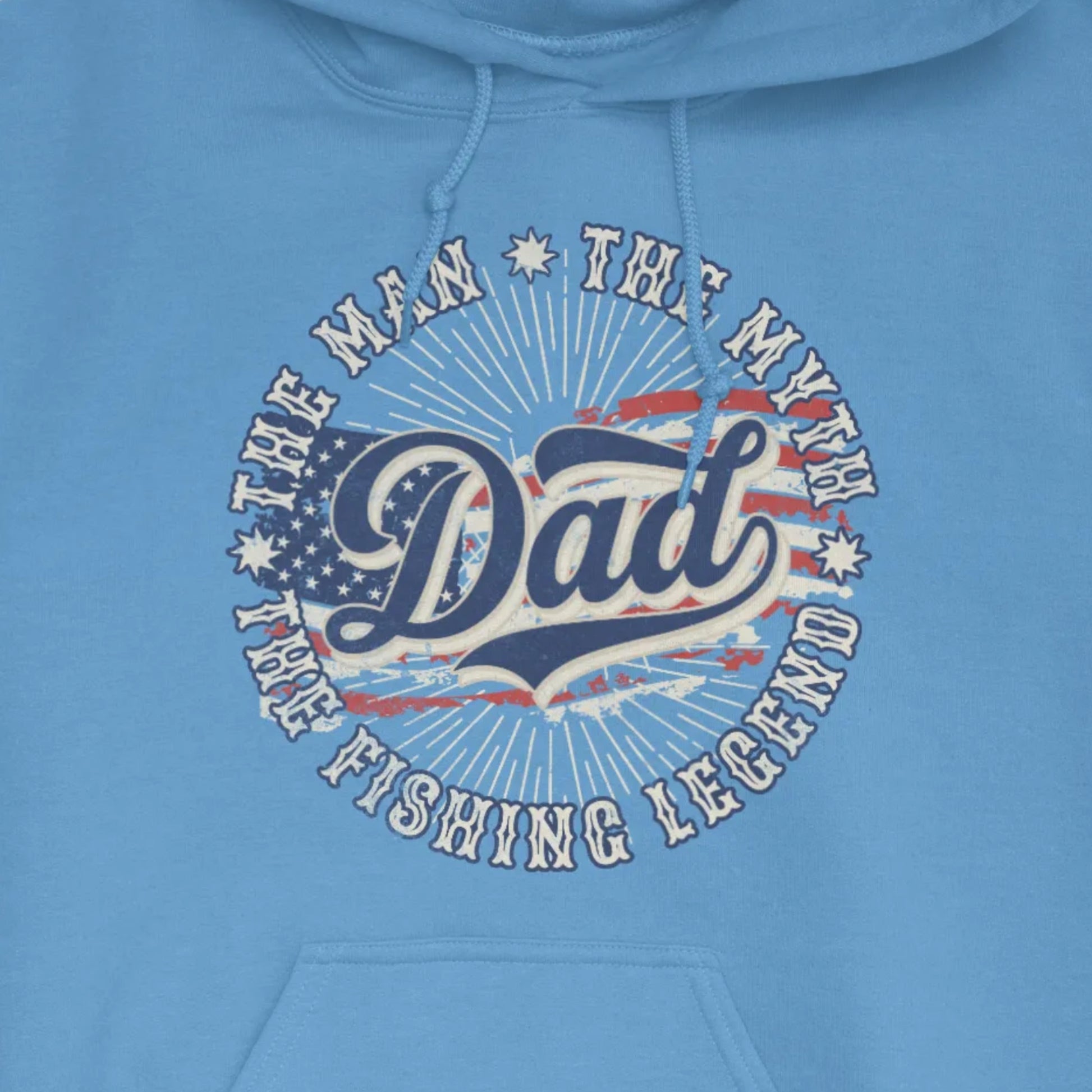Carolina Blue, Legendary Dad Fishing Hoodie – fish-room