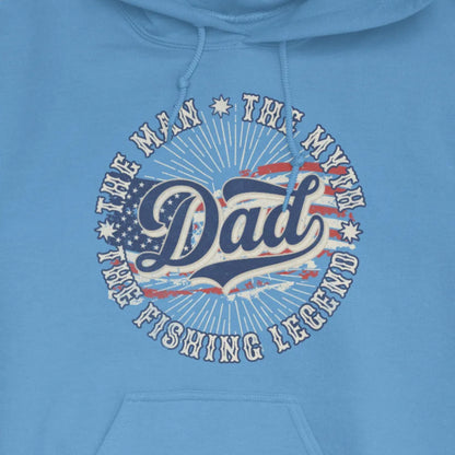 Carolina Blue, Legendary Dad Fishing Hoodie – fish-room