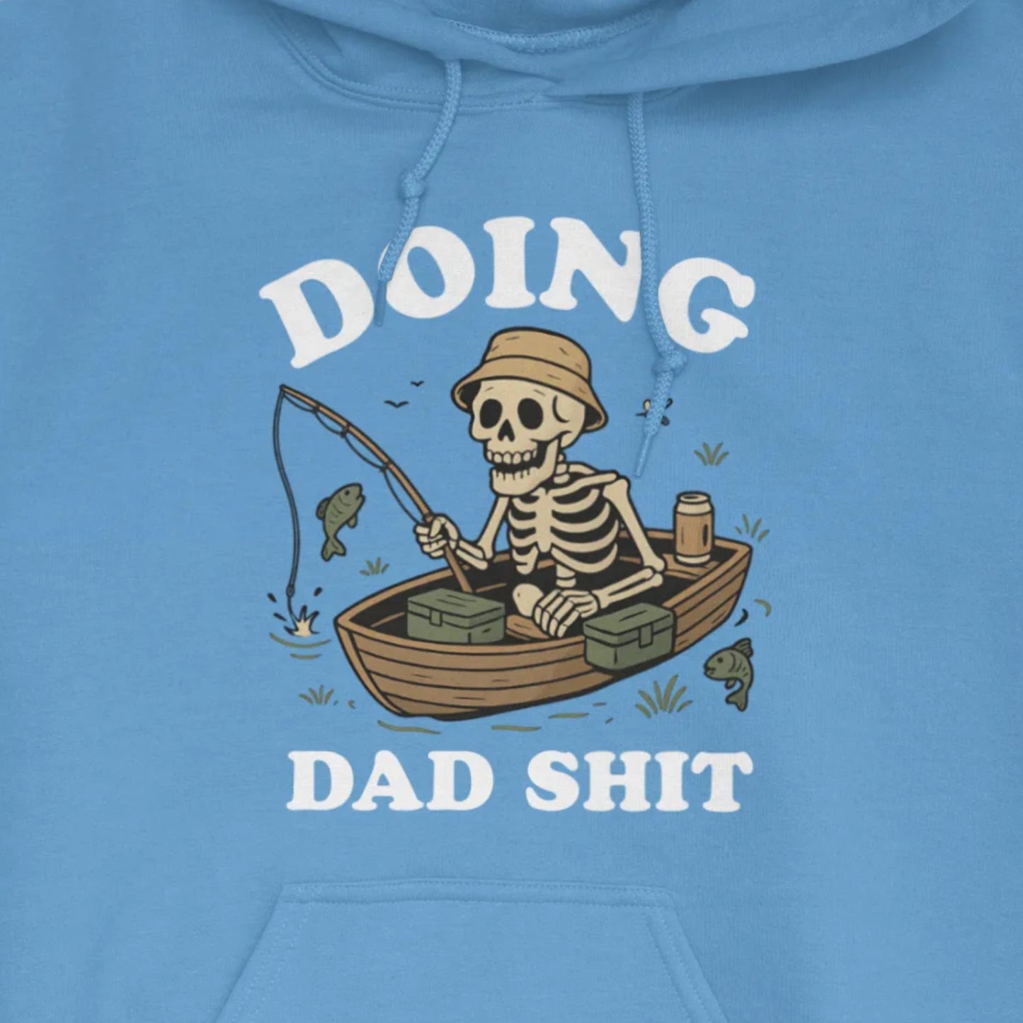 Carolina Blue, Doing Dad Shit Hoodie – fish-room