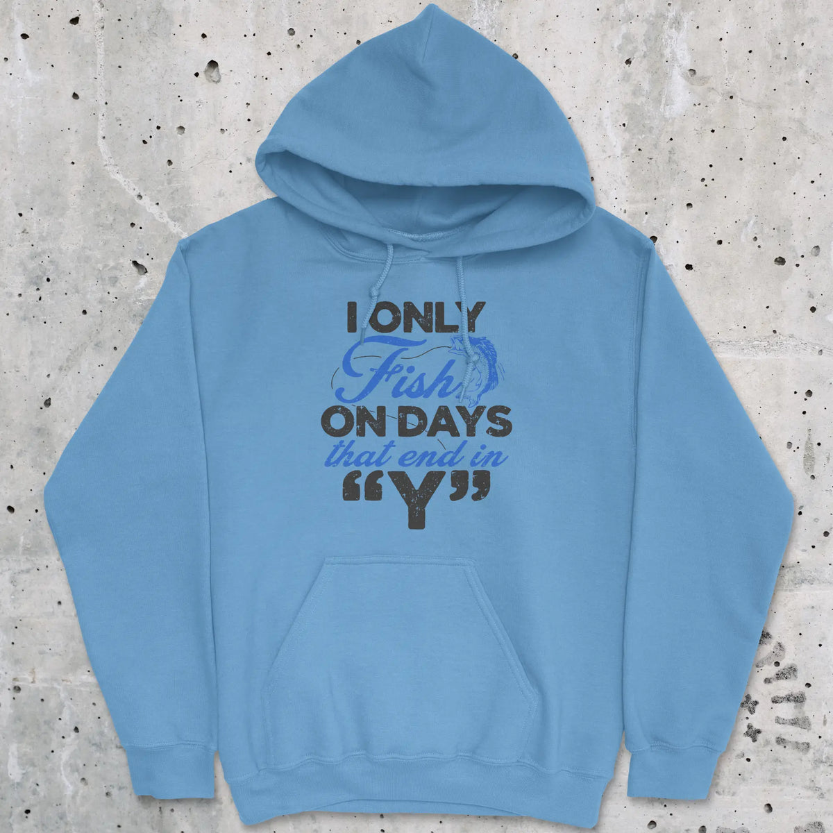 Carolina Blue, 'Y’-Day Fishing Hoodie – fish-room