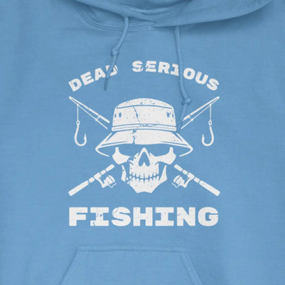 Carolina Blue, Dead Serious Fishing Hoodie – fish-room