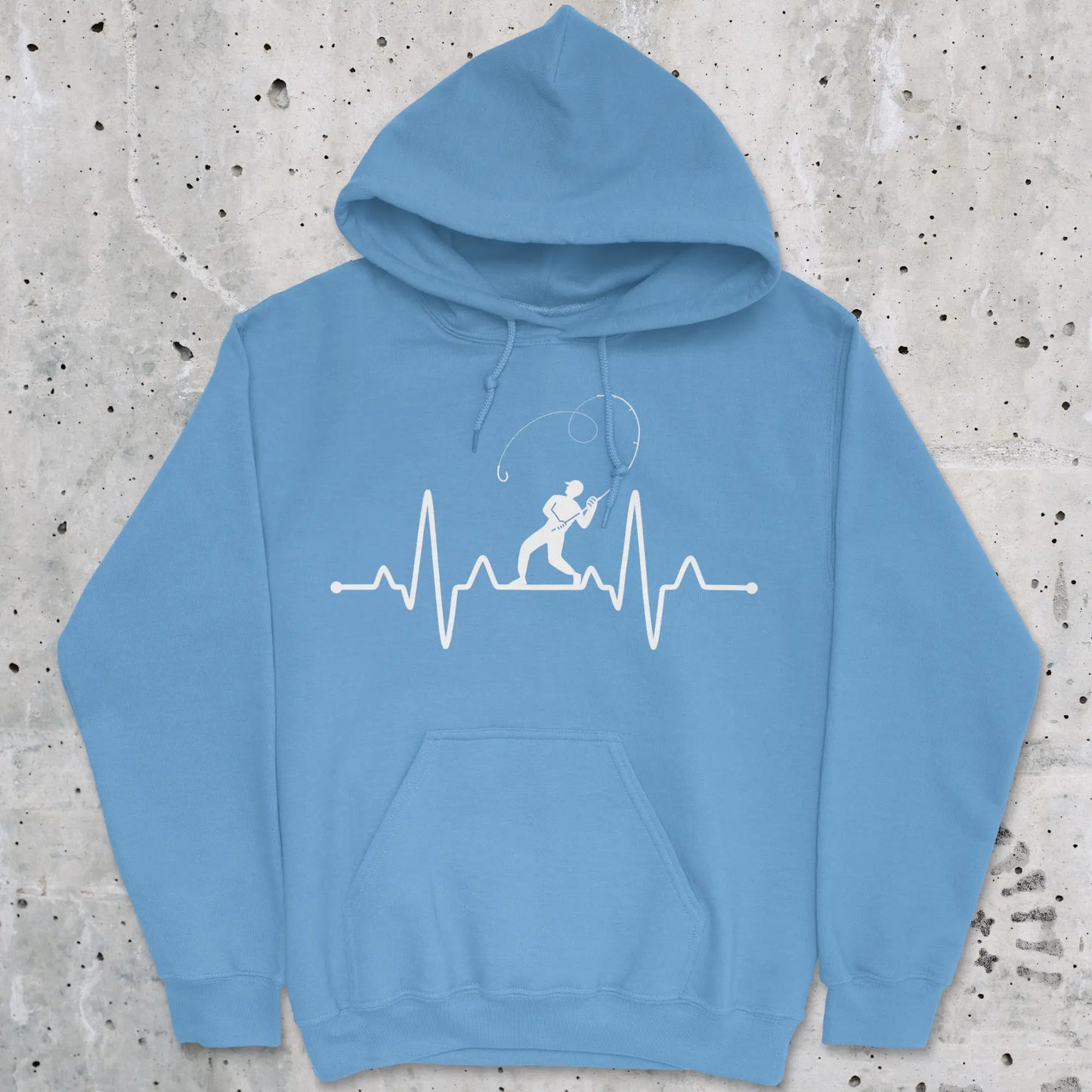 Carolina Blue, Fisherman's Heart Line Hoodie – fish-room