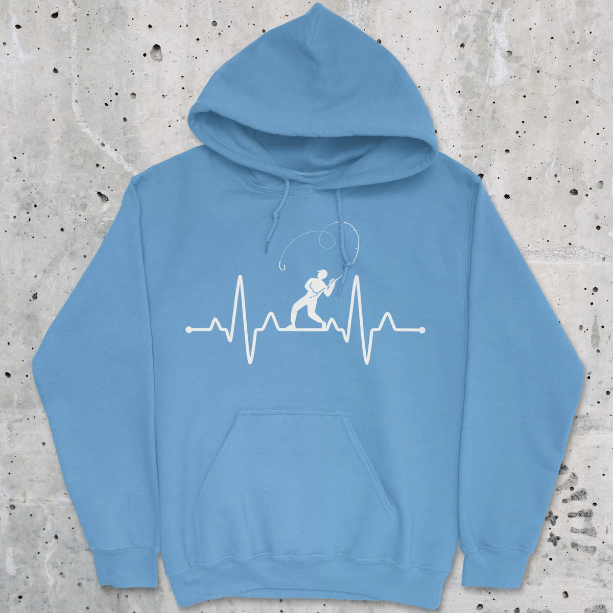 Carolina Blue, Fisherman's Heart Line Hoodie – fish-room