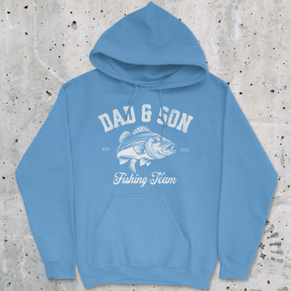 Carolina Blue, Dad & Son Fishing Team Hoodie – fish-room