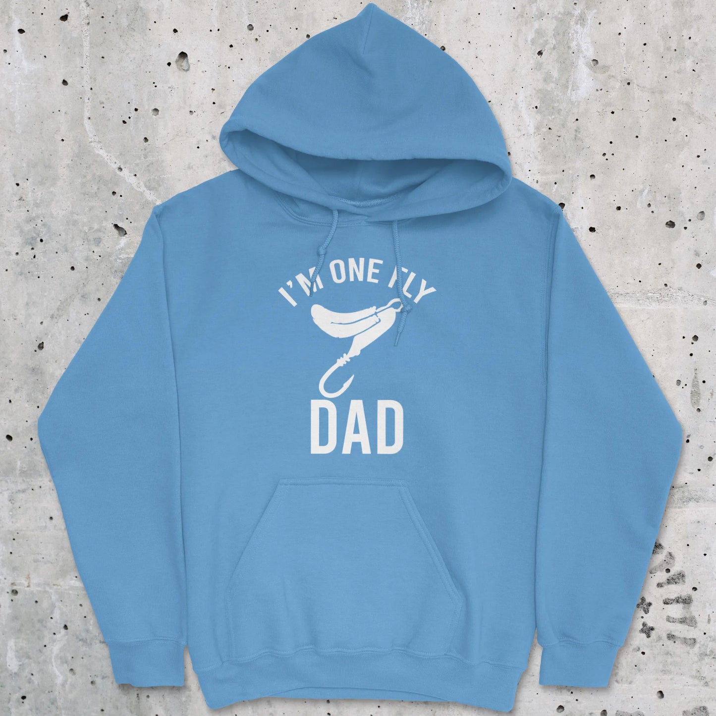 Carolina Blue, I'm One Fly Dad Hoodie – fish-room