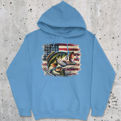 Carolina Blue, American Bass Hoodie – fish-room