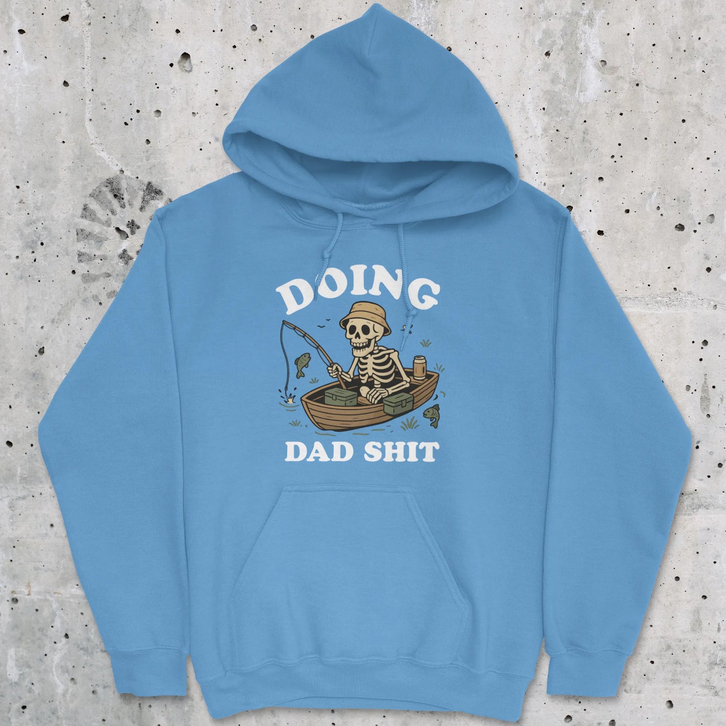 Carolina Blue, Doing Dad Shit Hoodie – fish-room