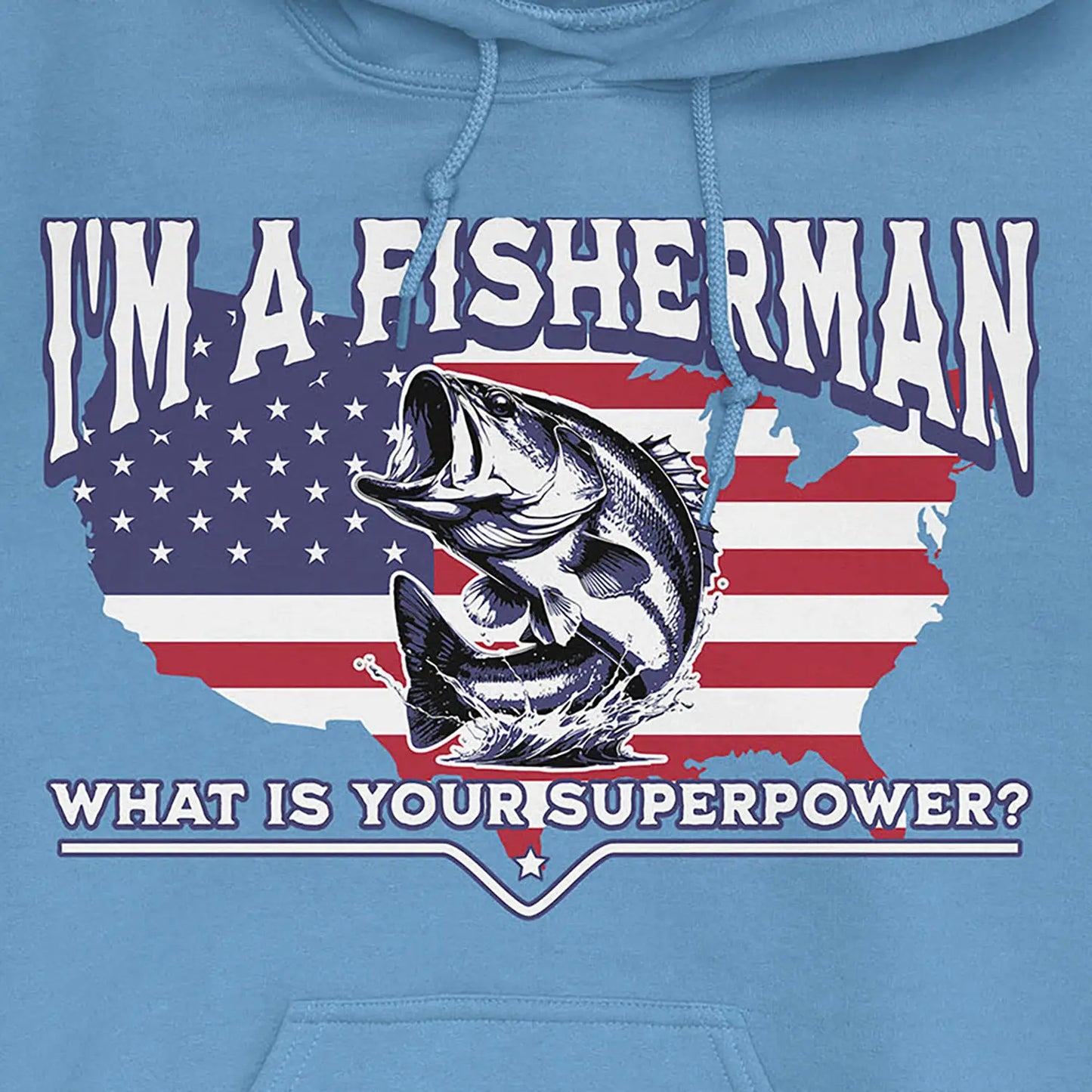 Carolina Blue, Fisherman Superpower Hoodie – fish-room