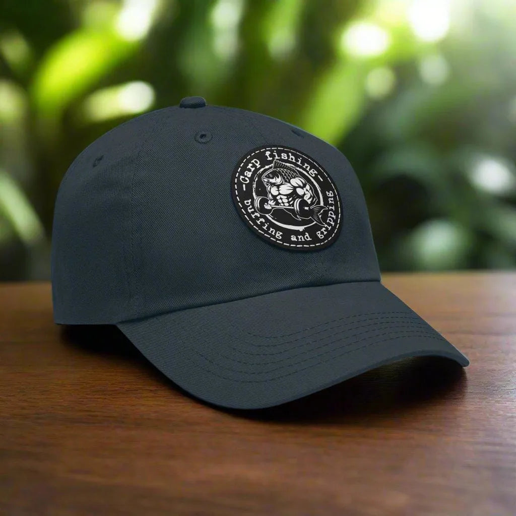 Carp Fishing, Buffing and Gripping Dad Hat - FISH - ROOM LLC