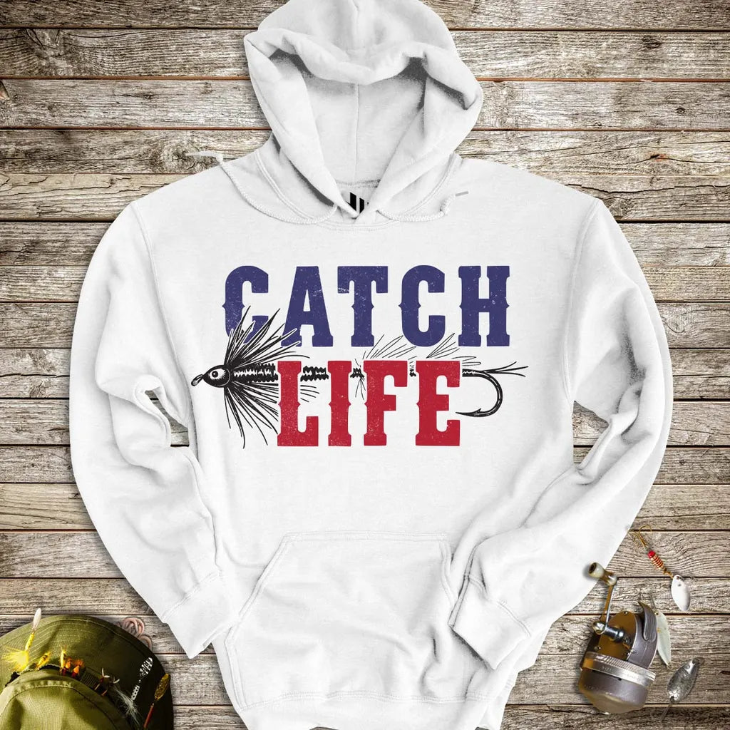 Catch Life Hoodie - FISH - ROOM LLC