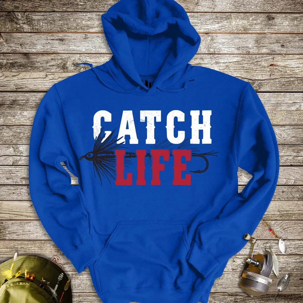 Catch Life Hoodie - FISH - ROOM LLC