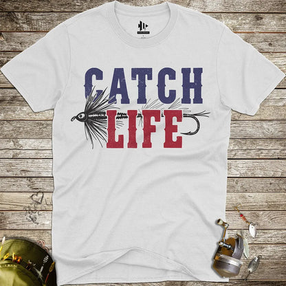 Catch Life Tee - FISH - ROOM LLC