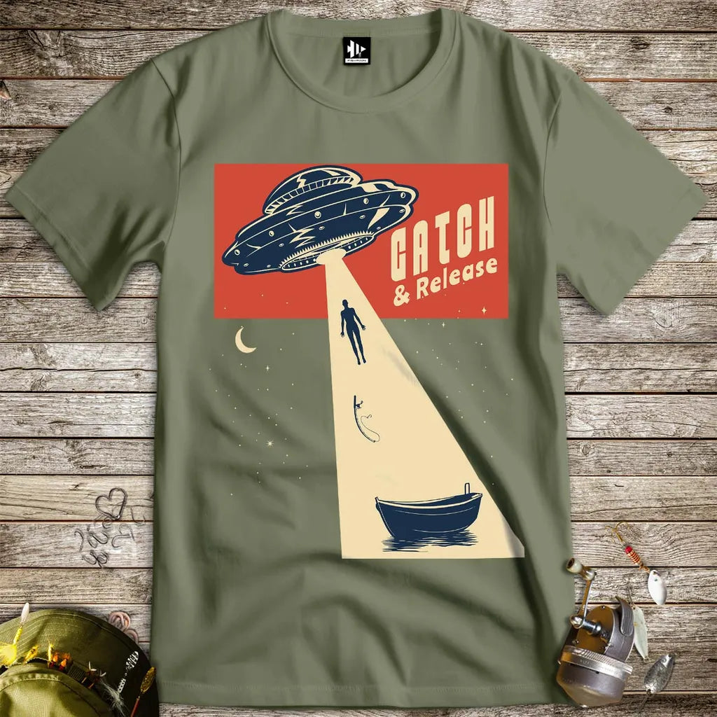 Catch & Release – UFO Edition Tee - FISH - ROOM LLC