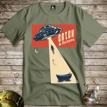 Catch & Release – UFO Edition Tee - FISH - ROOM LLC