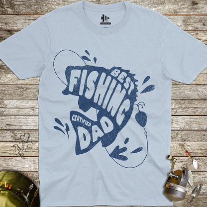 Certified Best Fishing Dad Tee - FISH - ROOM LLC