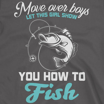 Move Over Boys Tee Charcoal T-Shirt