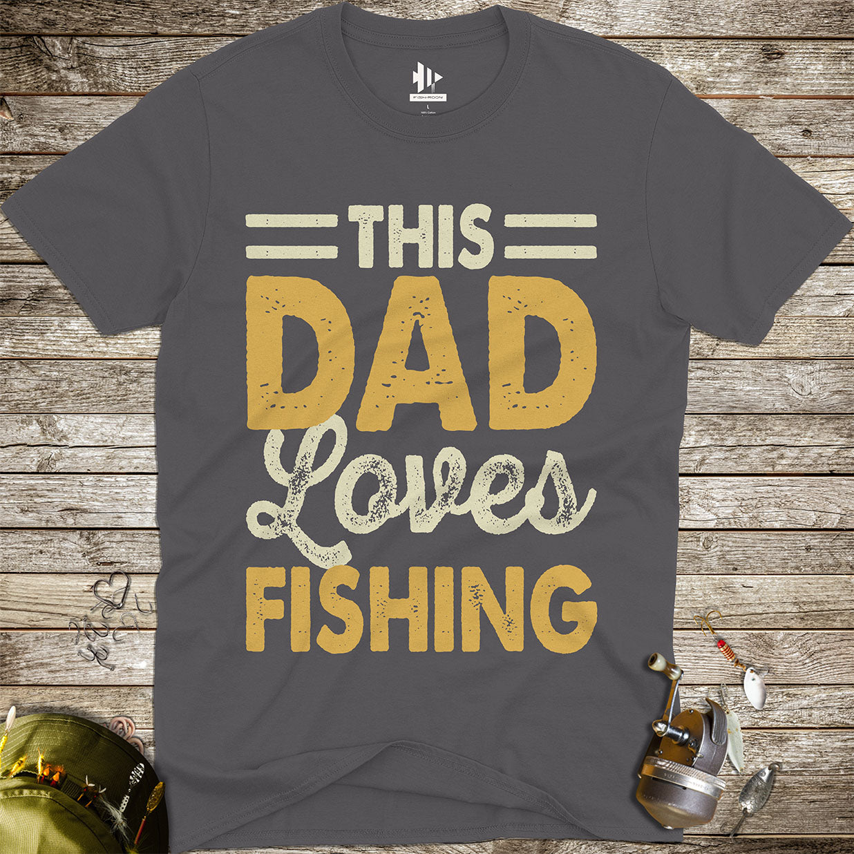 This Dad Loves Fishing Tee