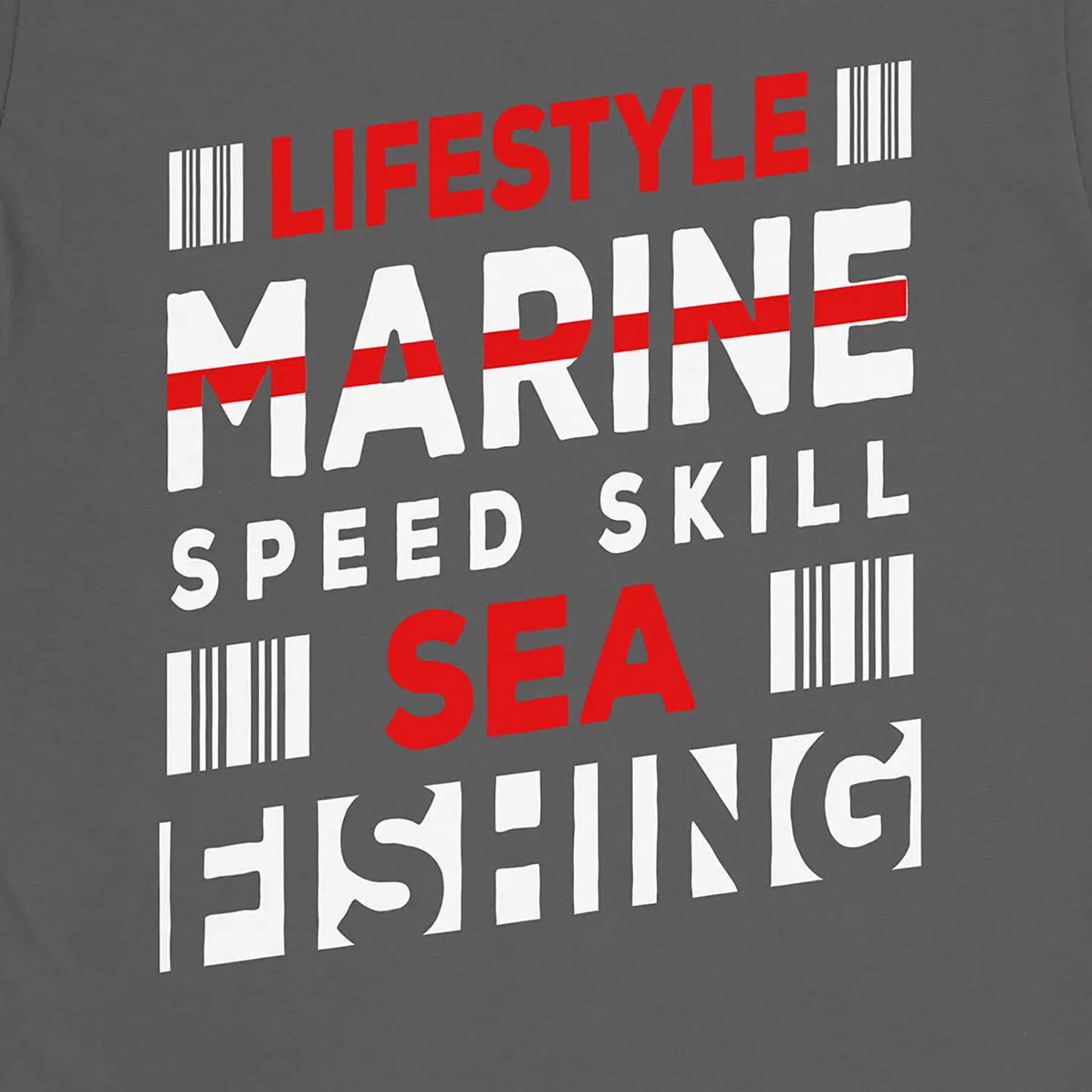 Charcoal, Marine Speed Skill Tee – fish-room