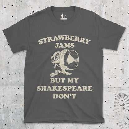 Charcoal, Strawberry Jams – But My Shakespeare Don’t Tee – fish-room