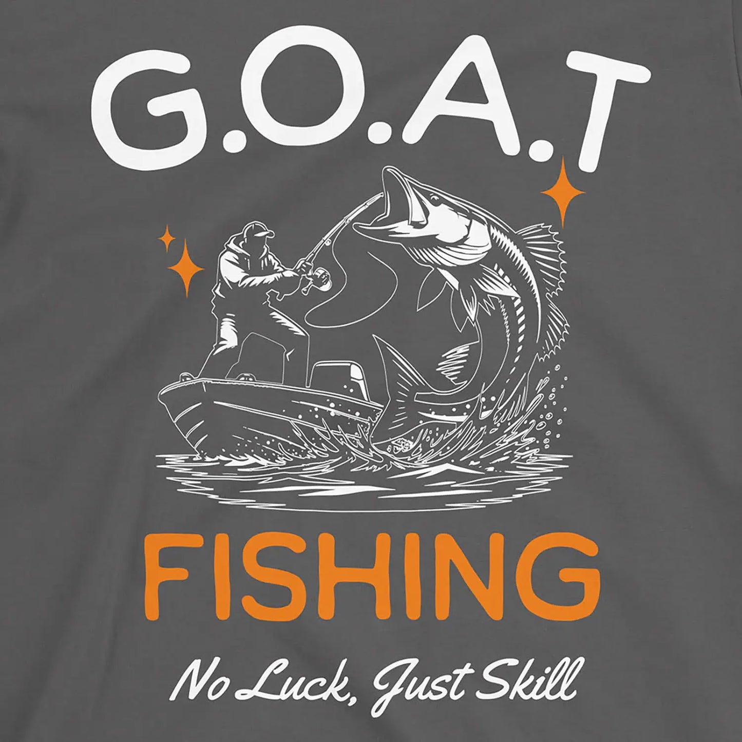 Charcoal, GOAT Fishing Tee – fish-room