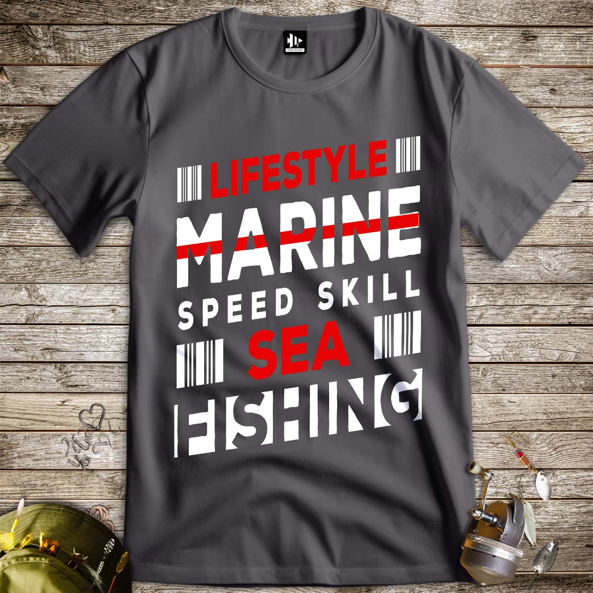 Marine Speed Skill Tee-funny fishing t shirt-FISH-ROOM LLC