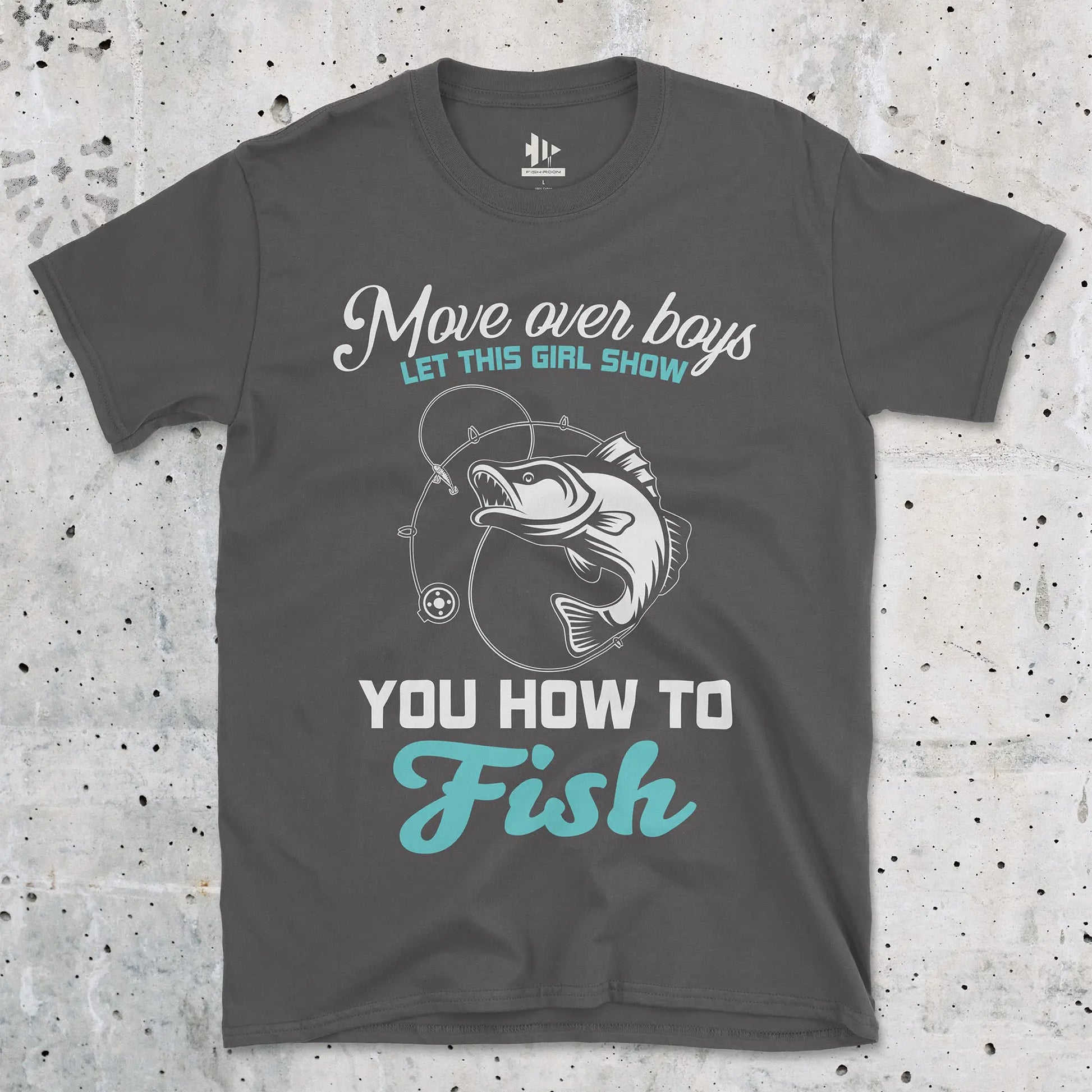 Move Over Boys Tee Charcoal T-Shirt