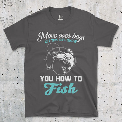 Move Over Boys Tee Charcoal T-Shirt