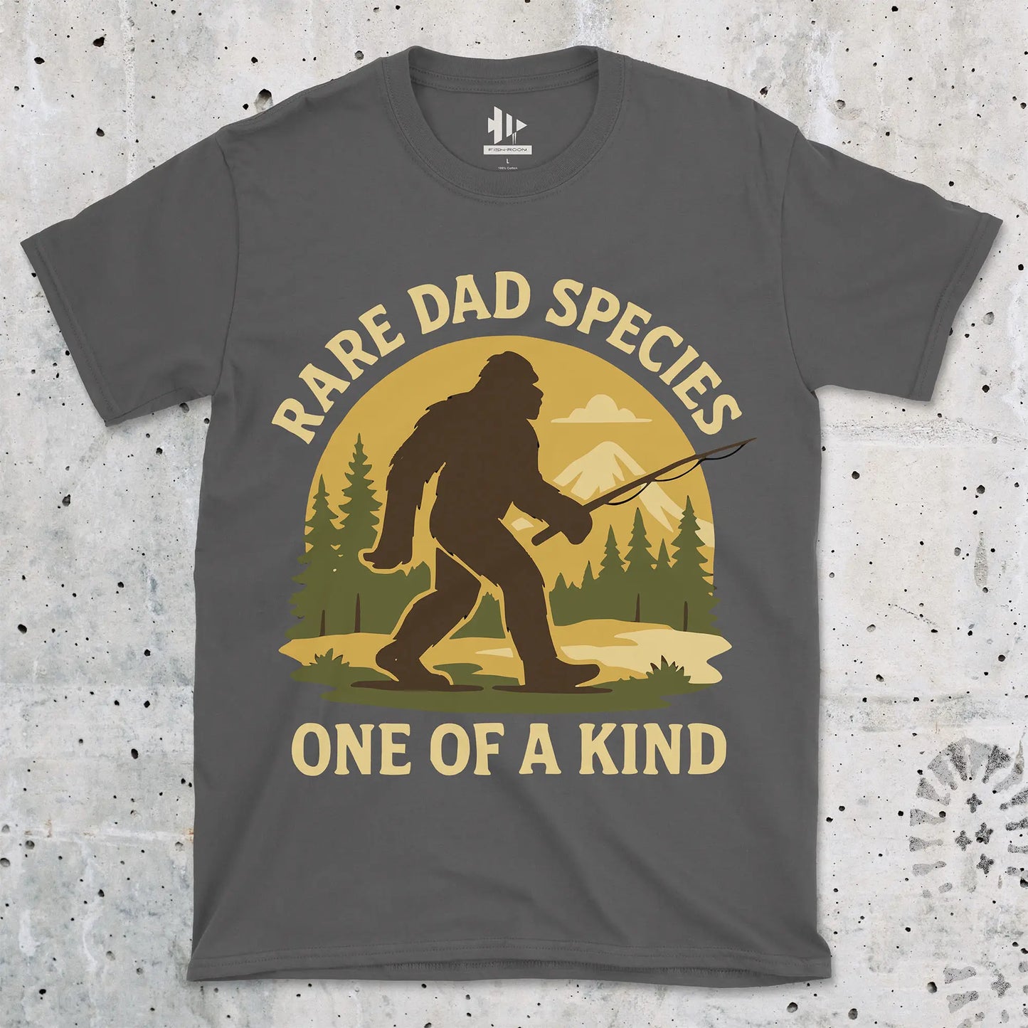 Charcoal, Rare Dad Species – One of a Kind Tee – fish-room