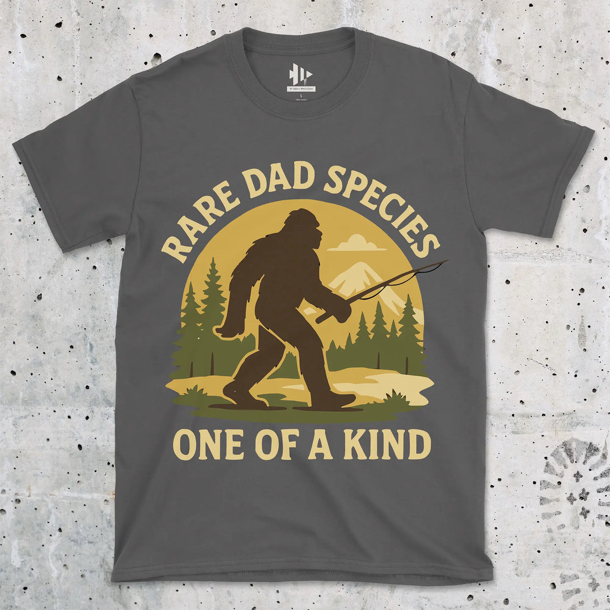 Charcoal, Rare Dad Species – One of a Kind Tee – fish-room