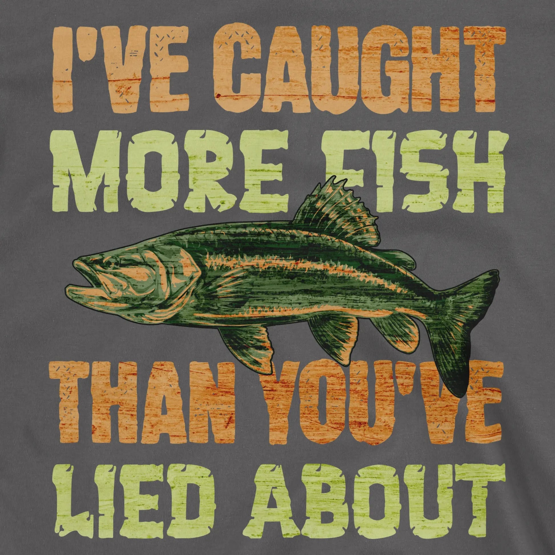 Charcoal, I've Caught More Fish Than You Lied About – fish-room