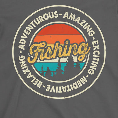 Charcoal, Adventurous Fishing Tee – fish-room