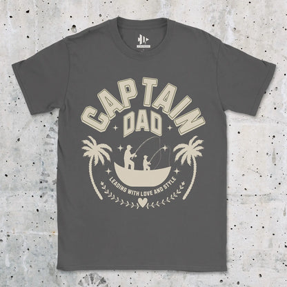 Charcoal, Captain Dad Tee – fish-room