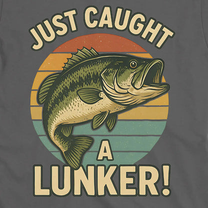 Charcoal, Just Caught a Lunker! Tee – fish-room
